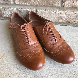 Cute leather shoes